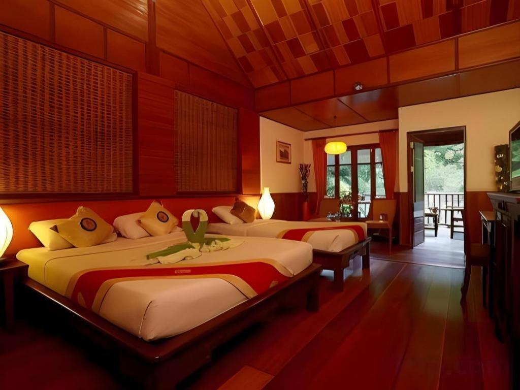 River Kwai Village Hotel Ban Kaeng Raboet Bagian luar foto
