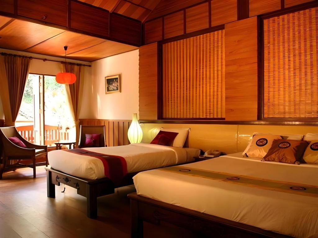 River Kwai Village Hotel Ban Kaeng Raboet Bagian luar foto